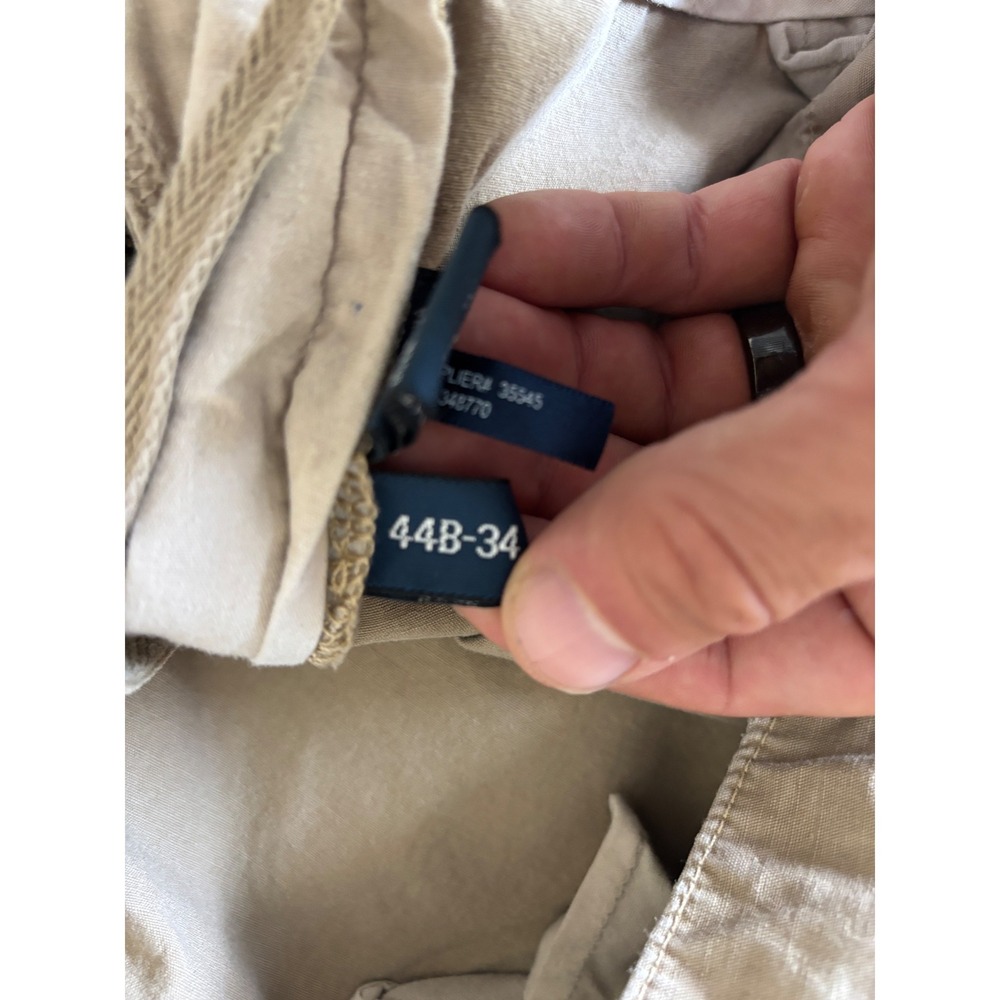 Polo Ralph Lauren Cargo Pants Tan Khaki Surplus Fit Military 44x34 MIL-J-4883A - Picture 3 of 10